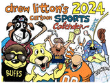 Drew Litton's 2024 Sports Cartoons Calendar