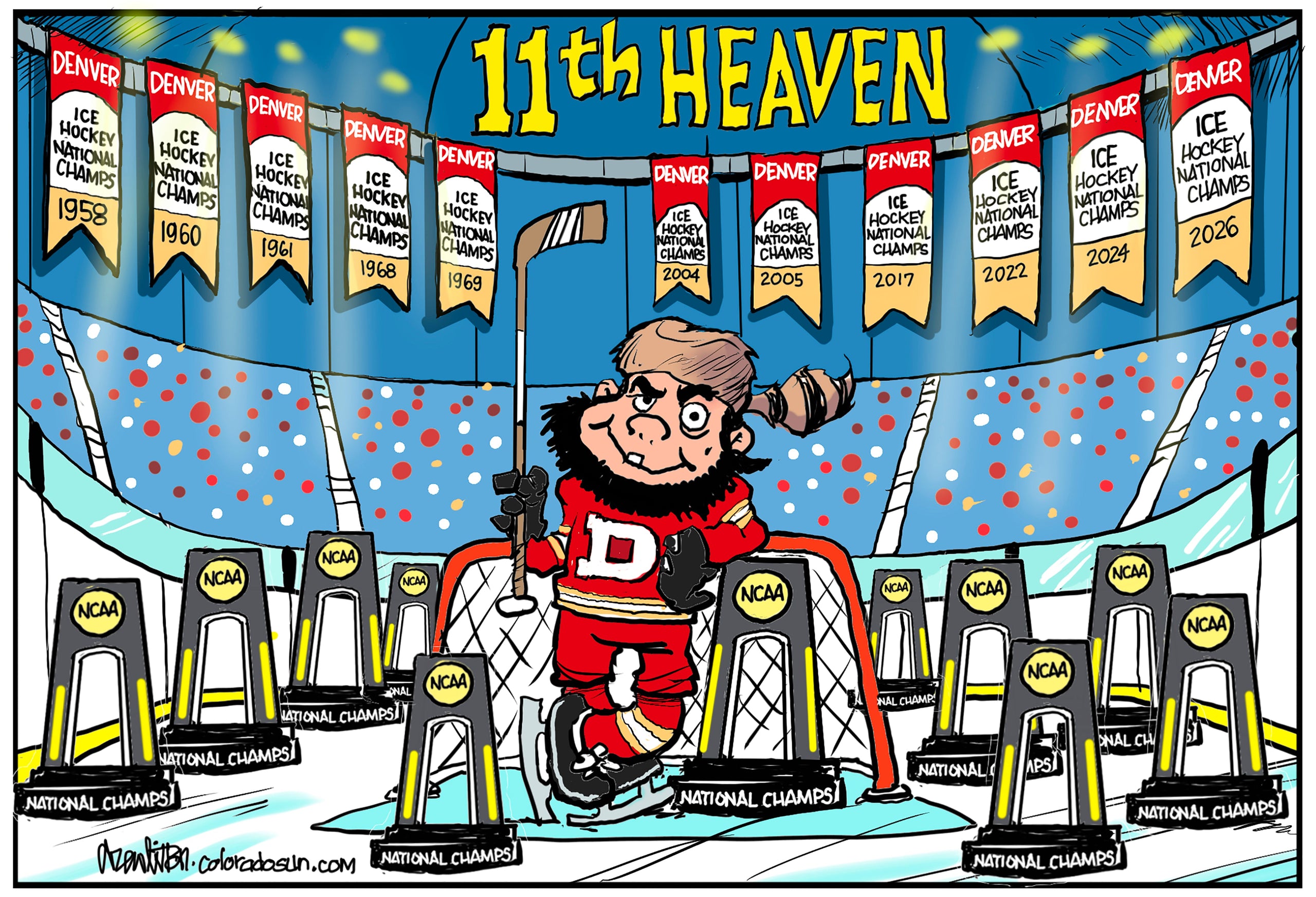 11th Heaven: DU National Champs Print