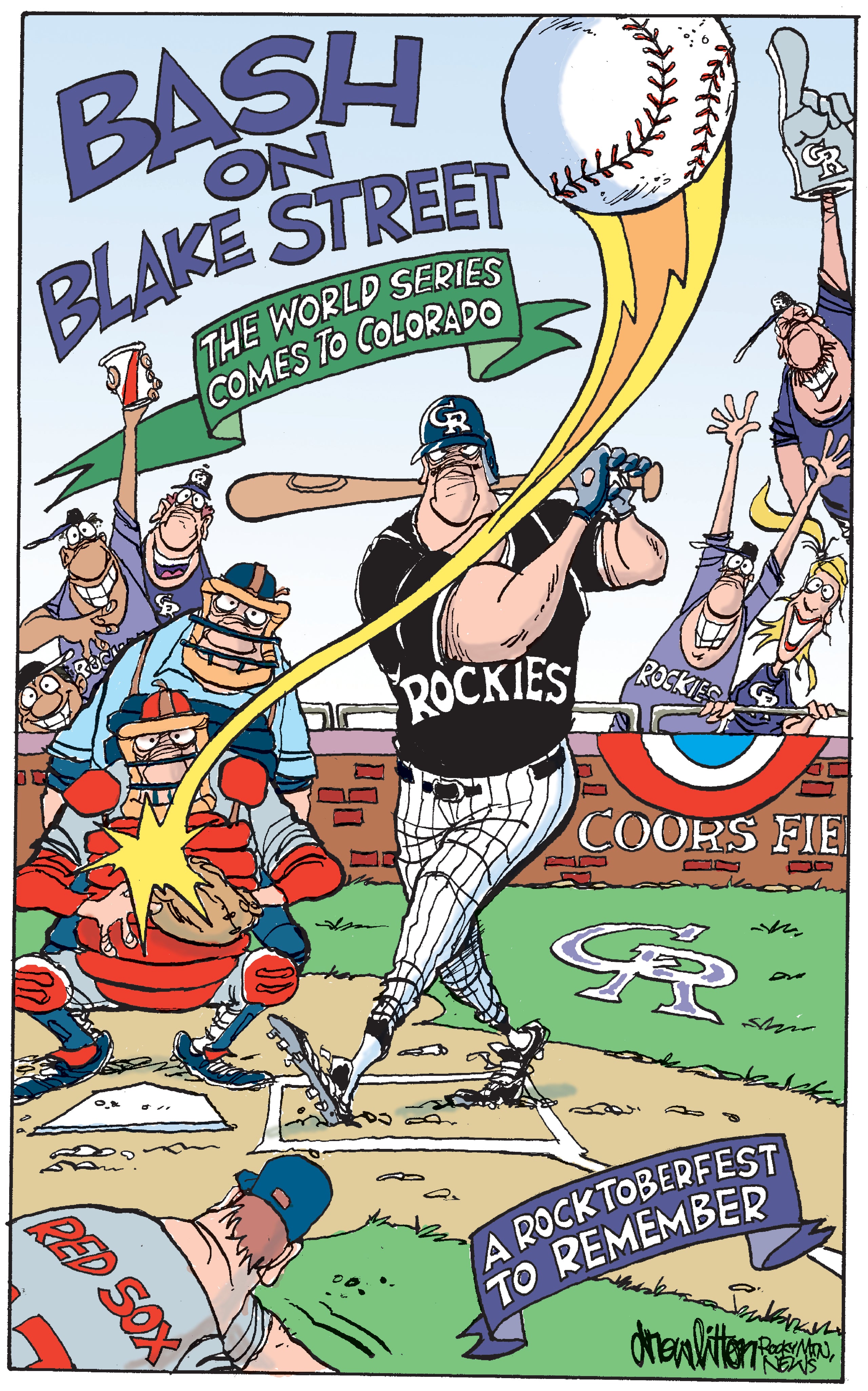 Rockies World Series Collectible Poster