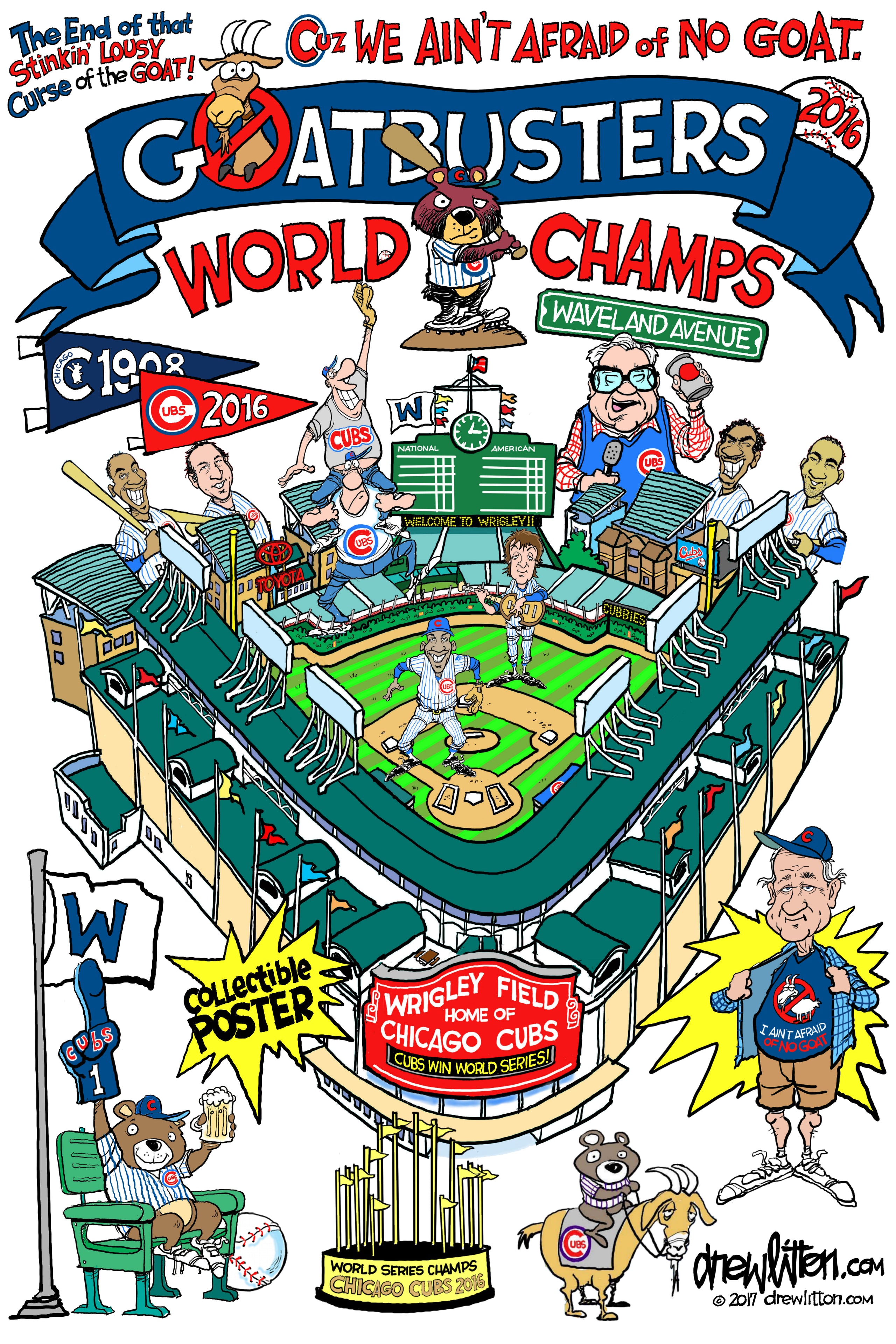 Cubs World Series 18x24 Poster