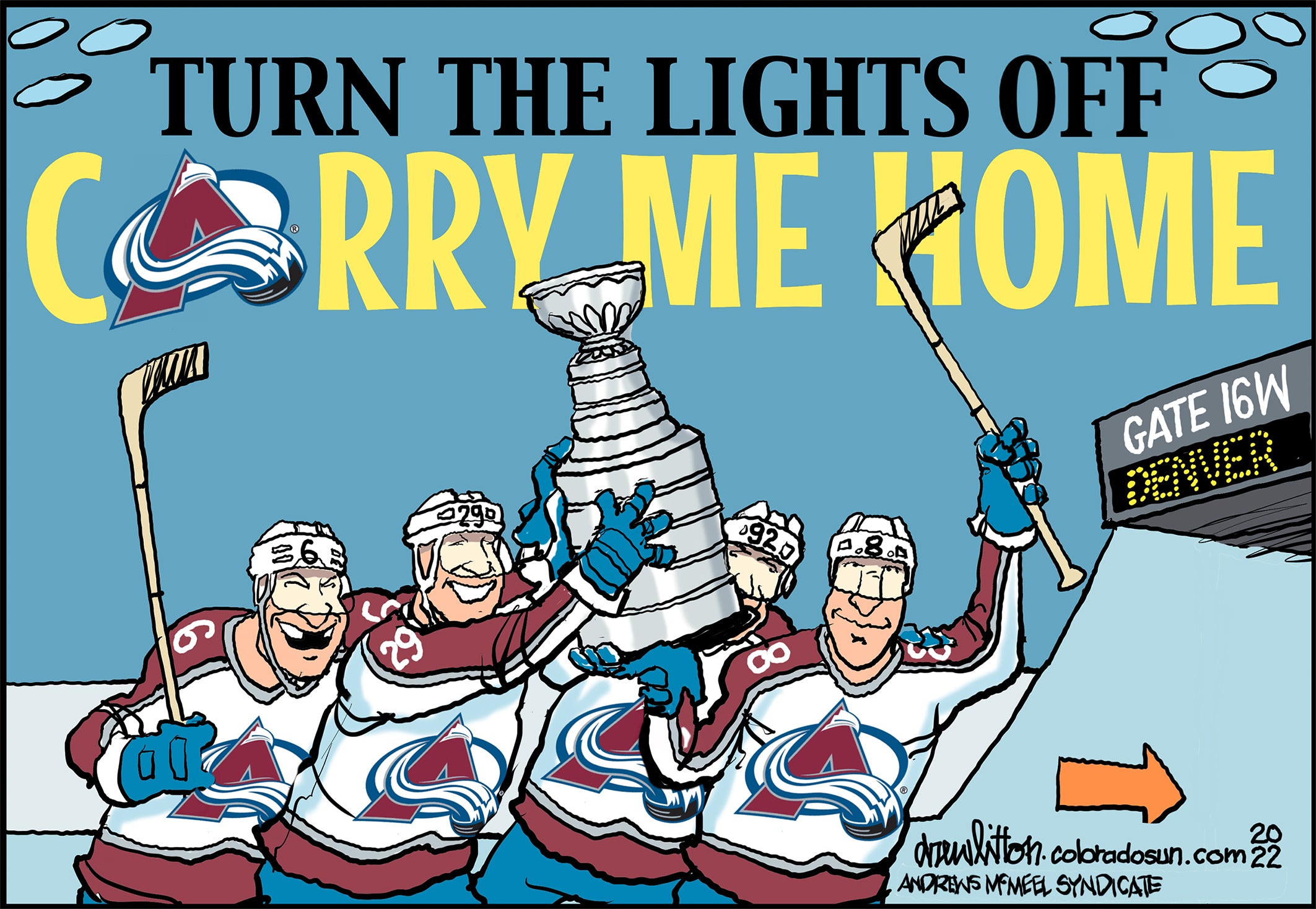 Avalanche Carry Me Home Print